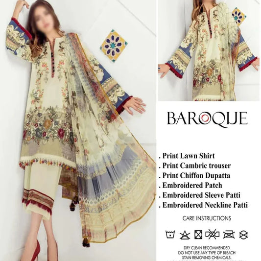 Baroque Eid luxury lawn